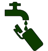 Drinking water icon